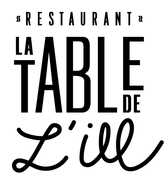 La table de l&#8217;Ill Bischheim
